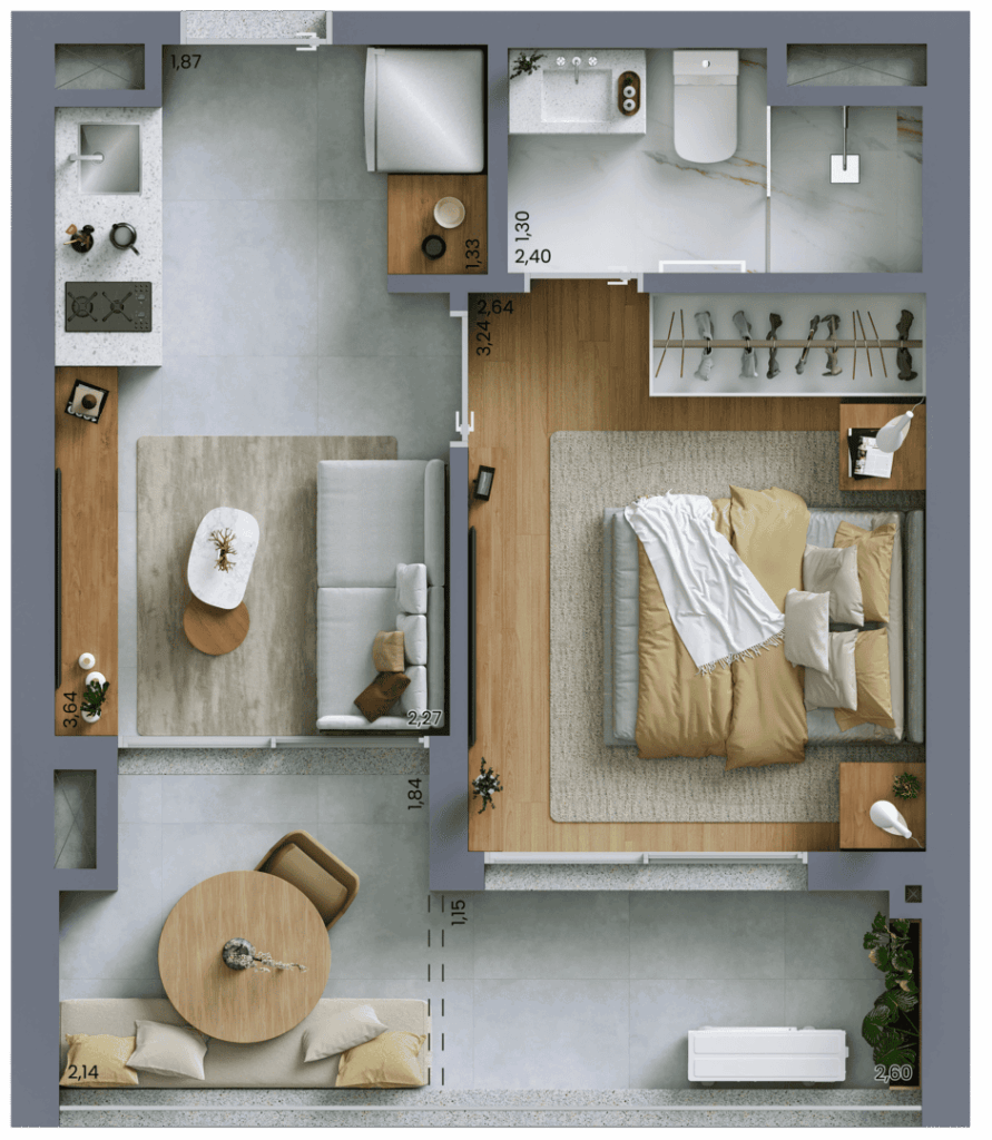 Planta-Artistica-do-Apartamento-Padrao-de-34m²-com-1-dormitorio-.png